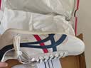 Onitsuka Tiger鬼塚虎男鞋 慢跑鞋透气轻便男女款运动休闲鞋RUNSPARK 白色/藏青色(1183B480-107) 37.5 实拍图