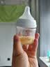 贝亲（Pigeon）玻璃奶瓶宽口径防胀气160ml S号奶嘴 1月+ AA186  实拍图