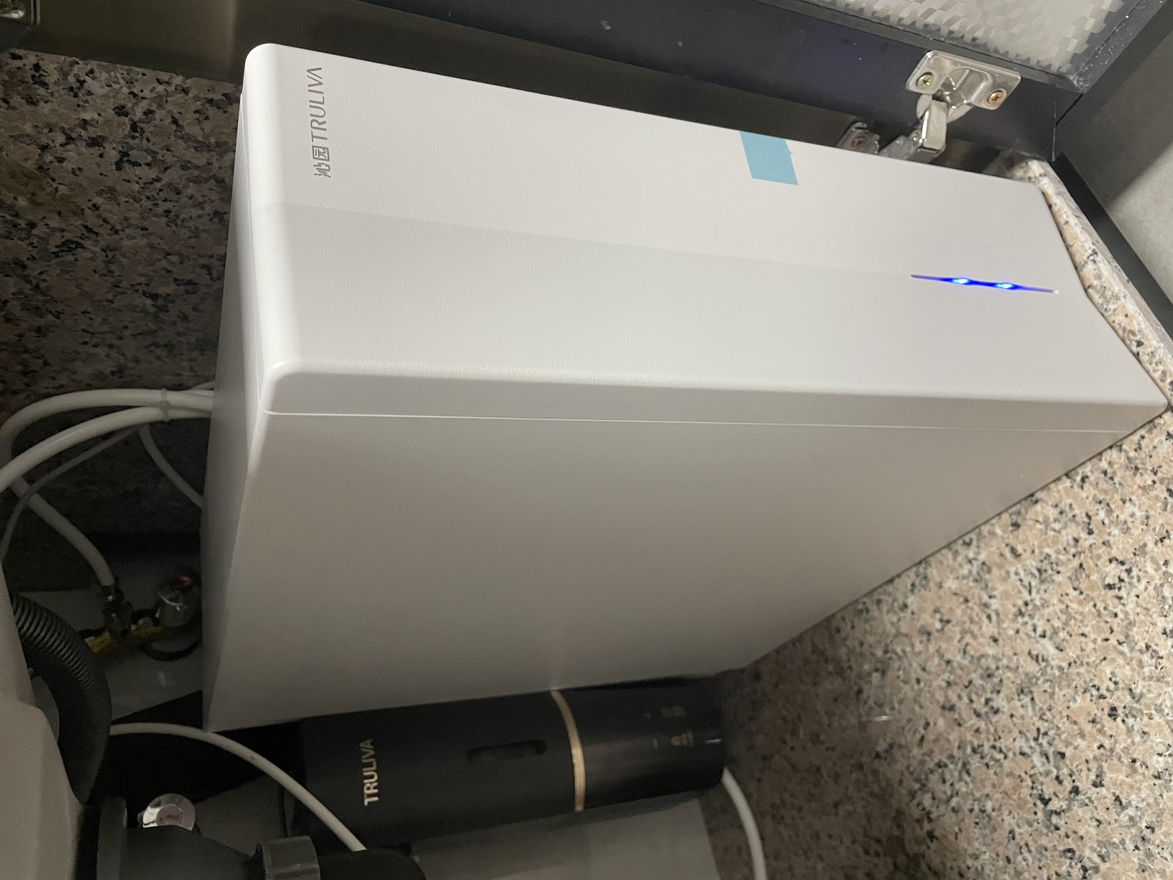沁园家用净水器金榜双子芯1000G 8年RO过滤器 1200G初始流速体验厨房自来水直饮净饮一体机UR-S61076 实拍图