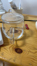 富光花茶杯 男女士茶水分离杯子 双层办公泡茶玻璃杯带把高硼硅水杯 实拍图