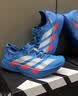 adidas adizero RC 4超轻缓震训练备赛体测薄底竞训跑鞋阿迪达斯   深蓝/浅蓝/粉   44 实拍图