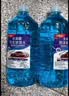 防冻玻璃水汽车用品冬季车用雨刮水强效去油膜镀膜防雨去污整箱 2桶装/1.3L每桶/厂家直发 去虫胶去污 0度 不防冻强力去污 实拍图