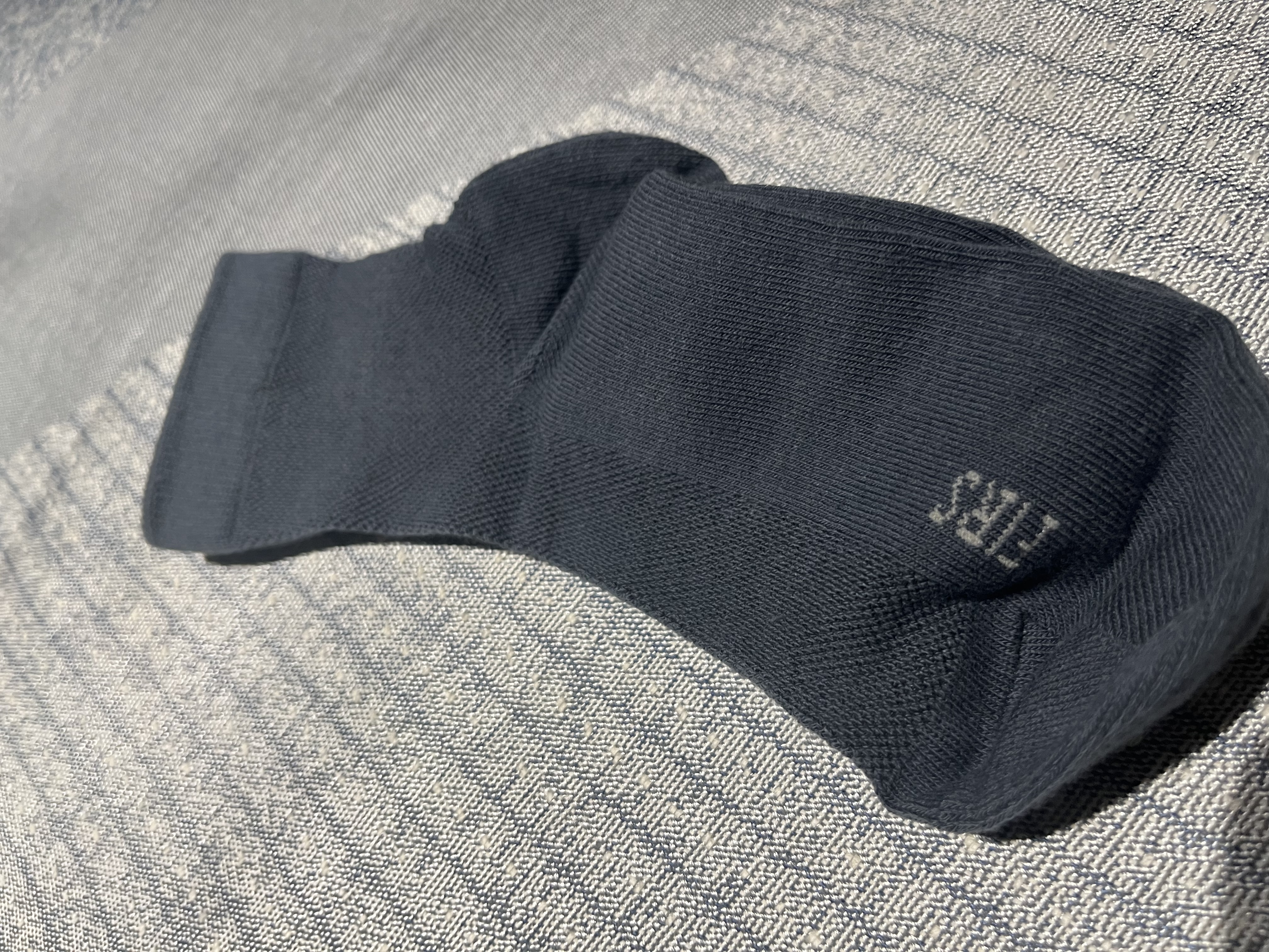 杉杉（FIRS）100%新疆棉袜子男夏季网眼凉感中筒袜薄荷精油10A抗菌防臭休闲袜 实拍图