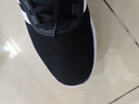 阿迪达斯（adidas）男鞋跑步鞋运动鞋轻便减震防滑休闲鞋 黑/白 44.5 实拍图