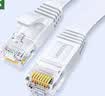 绿联六类网线 扁平千兆网络宽带线 CAT6类家用电脑监控网线隐藏走线 8芯双绞成品跳线 8米灰白色25009 实拍图