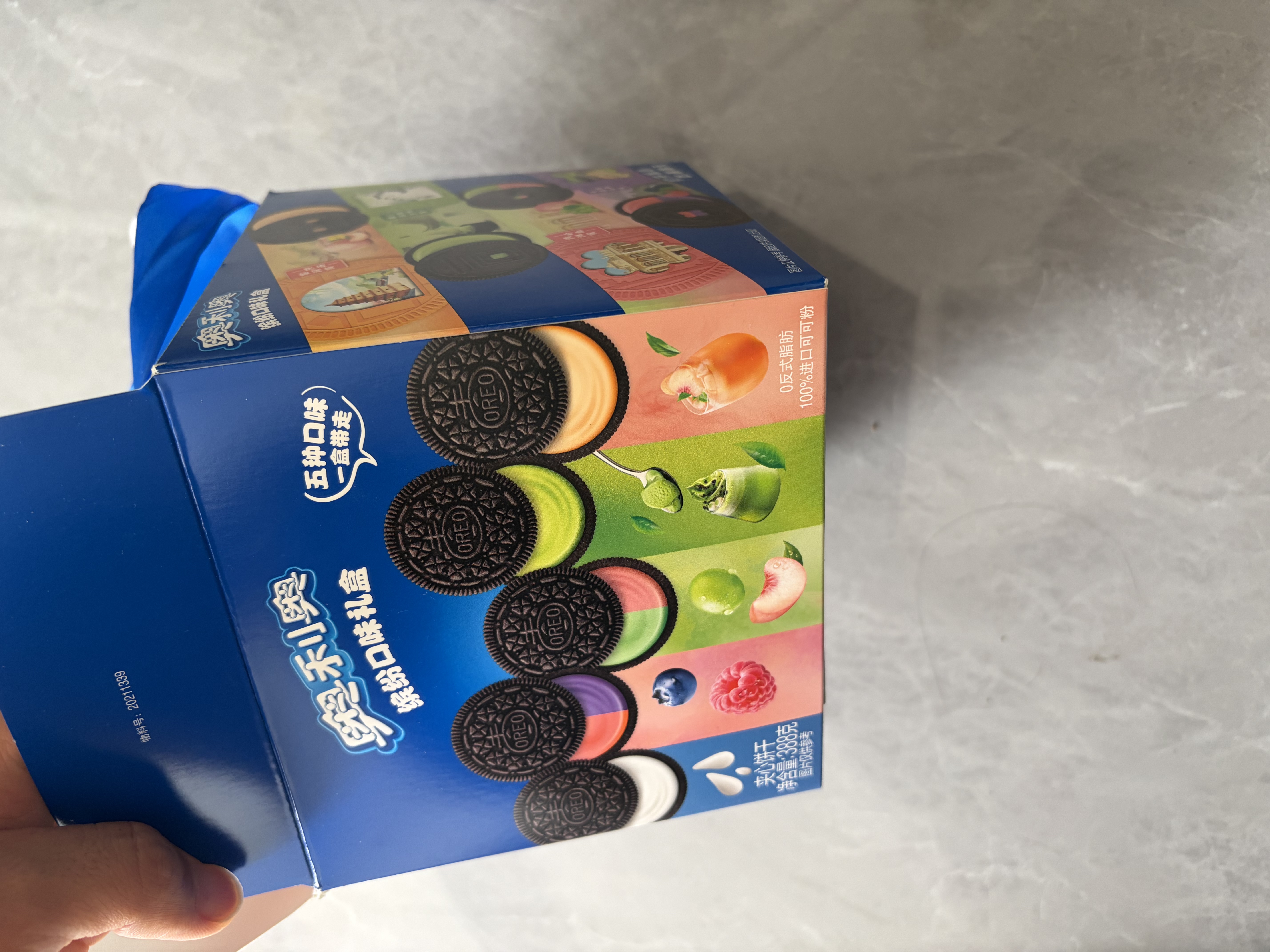 奥利奥（Oreo）夹心饼干五口味混合装388g 休闲零食大礼包 共20包 早餐下午茶 实拍图