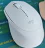罗技（Logitech）M330 静音鼠标 无线鼠标 办公鼠标 右手鼠标 带无线微型接收器 白色 实拍图