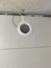 卫百特工圆形出风口百叶空调管道排气通风口罩新风系统排风口abs新风口盖 【卡扣款】直百叶Φ100 实拍图