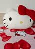 野兽派家居（tbh）三丽鸥Hello Kitty二合一法兰绒抱枕毯空调毛毯午睡毯车载靠枕毯 实拍图