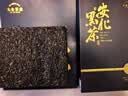 七春安化黑茶赠茶刀2016年金花茯砖茶叶礼盒1kg湖南产中秋教师节礼物 实拍图