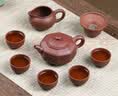 金镶玉紫砂壶功夫茶具整套装茶壶杯宜兴原矿手工随手礼品八方来财 实拍图