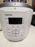 东芝（TOSHIBA）智能安全电压力锅 3L 4-6人高压锅家用多功能压力煲无水料理 双压萃鲜 PC-30MRUC(W) 实拍图