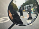 普达电动车后视镜通用电动车反光镜电动车倒车镜圆形后视镜带扳手 实拍图