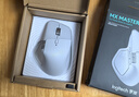 罗技（Logitech）大师系列 MX Master 4 高性能无线蓝牙鼠标  办公鼠标 静音鼠标  升级款 浅灰 带无线接收器 实拍图