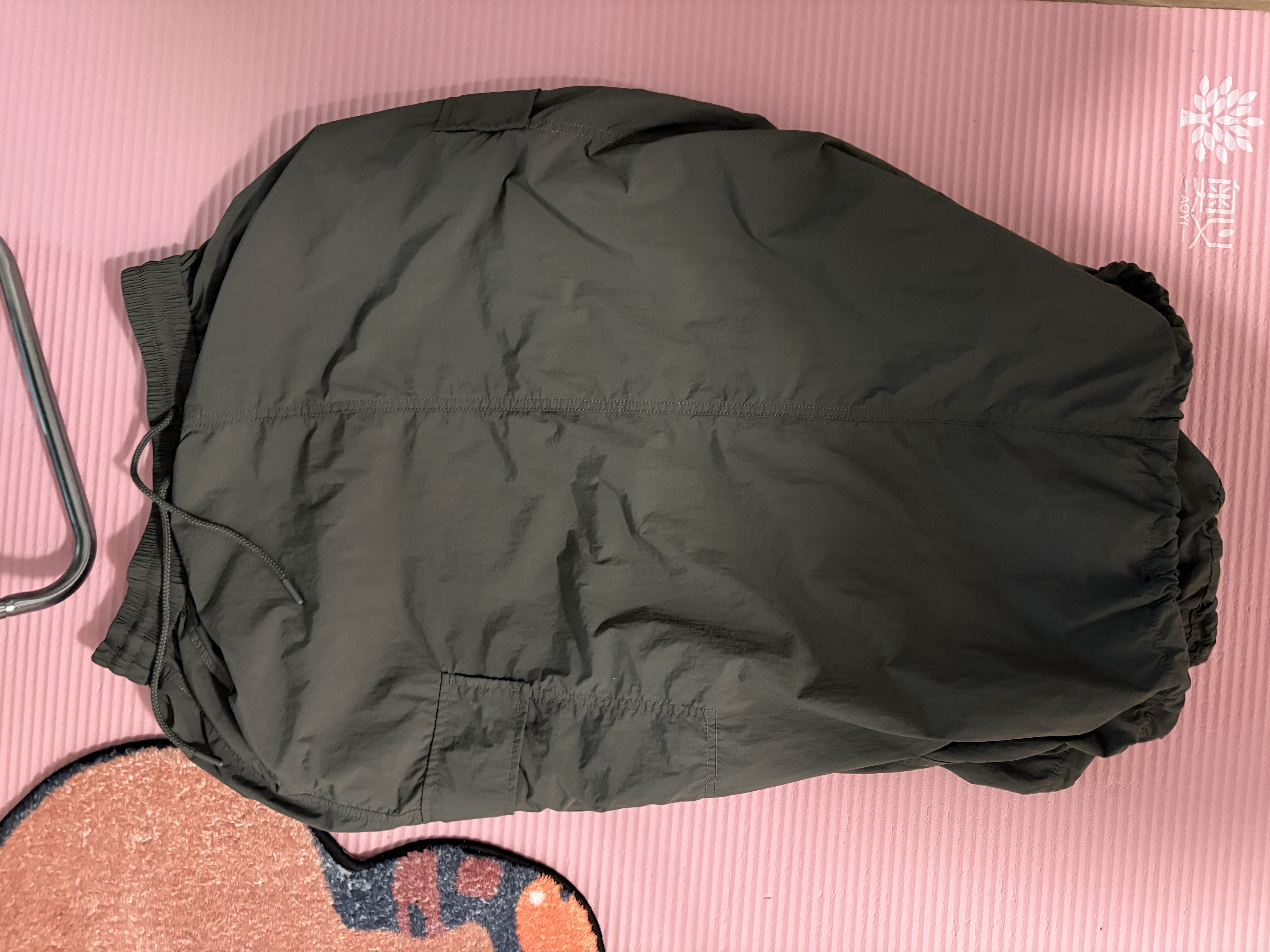 优衣库休闲工装裙女装26春夏新款487792 58 深绿色 S 实拍图