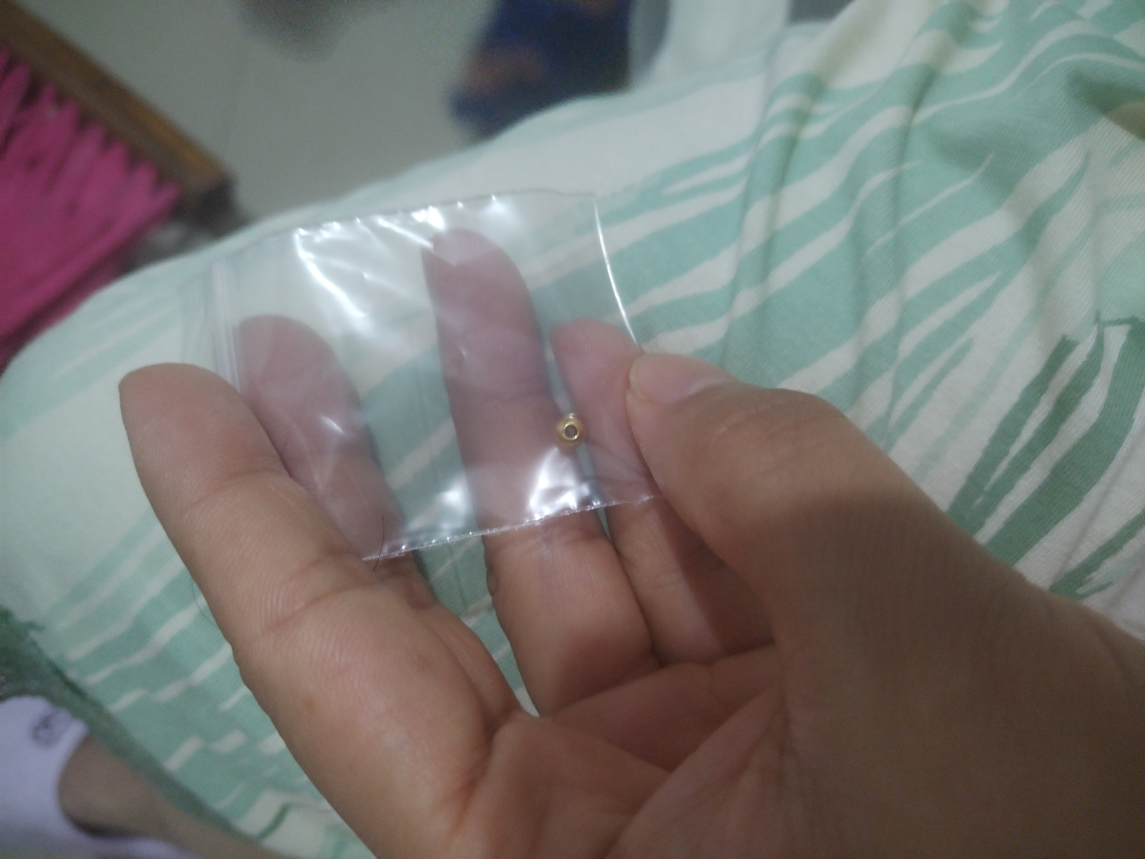 金小貅转运珠黄金串珠配件999足金金珠硬金古法配珠光面隔珠圆形散珠 0.2g,4mm光珠-1颗-【重版】 实拍图