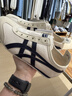 Onitsuka Tiger鬼塚虎男女帆布一脚蹬懒人鞋MEXICO 66™ SLIP-ON 1183A360 米黄色 37 实拍图