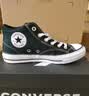 匡威（Converse）莫尔登All Star夏季帆布运动休闲板鞋黑色A00811C A00811C 42 实拍图