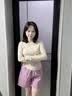 安之伴【巨凉感】睡裤女春夏季2026新款100%纯棉梭织短裤休闲甜 深紫红【柔软有弹性-超凉爽】 短裤 L 实拍图