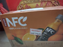 农夫山泉【零添纯净】nfc果汁饮料 100%鲜榨果汁非浓缩还原  团购礼盒送礼 橙汁300ml*10瓶（礼盒） 实拍图