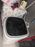 荣事达【免污系列】全自动婴儿洗衣机小型家用4.5kg洗烘一体宝宝专用洗衣机 孕妇内衣裤高温煮洗除菌除螨 4.5kg【100°高温蒸汽煮洗+除菌除螨】黑 波轮 【无孔免清洗内筒】补贴立减15% 实拍图