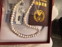 中国黄金【珍珠套装】淡水珍珠项链妈妈款妈妈生日礼物送婆婆长辈母亲节 气质珍爱珍珠项链8-9mm【京速达】 实拍图