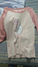 猫人儿童睡衣女童春秋款纯棉小孩长袖中大童家居服套装 花花白兔 130 实拍图