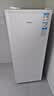 海尔（Haier）山茶花211L立式冰柜小型家用小冰柜减霜一级能效冷冻深冷冷柜小冰箱大容量冰箱大容量BD-211GHW9 实拍图