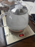 益茶福全自动上水电热水壶底部上水嵌入式茶台功夫茶烧水壶饮水烧水一体机抽水玻璃煮茶壶保温泡茶壶 1L SQ-008金色玻璃套装 实拍图