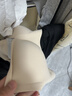 莫代尔2件装无痕内衣女10A抗菌文胸聚拢防垂收副乳隐形粉底液夏季文胸罩 实拍图