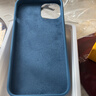 W&P适用苹果13手机壳iPhone13保护套全包防摔液态硅胶软壳简约商务男女新款浅蓝色wp 实拍图