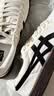 Onitsuka Tiger鬼塚虎板鞋情侣款低帮耐磨休闲鞋男ADVANTI 米色 38 实拍图