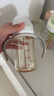 贝亲（Pigeon）自然离乳 PPSU重力球吸管双把手奶瓶 240mL 6月+ AA252 实拍图