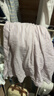 MUJI 女式 无侧缝 双层纱织 长袖睡衣家居服套装纯棉 七夕情人节礼物 薰衣草色条纹 L 上装165/88A 下装165/70A 实拍图
