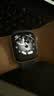 Apple/苹果 Watch S11 智能手表GPS款42毫米银色铝金属表壳雾紫色运动型表带M/L MEUU4CH/B 实拍图