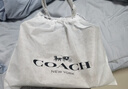 蔻驰（COACH）【品牌直供】女包CITY通勤电脑包托特包棕CCD66 生日礼物送女友 实拍图