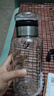 【送杯套】大容量加厚玻璃杯子便携杯茶水分离带杯套泡茶水杯 透明 1000ml吨吨桶 1只装 实拍图