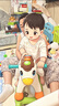 汇乐玩具（HUILE TOYS）摇摇马玩具婴幼儿新生儿玩具男女孩宝宝儿童早教滑行车周岁礼物 实拍图