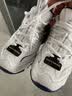 斯凯奇（Skechers）小白熊老爹鞋秋季女鞋熊猫鞋厚底增高休闲鞋男女鞋99999863 白色/海军蓝色/WNV 39.5 实拍图