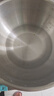 苏德乐316L食品级不锈钢和面盆洗菜打蛋盆家用厨房凉拌沙拉料理盆直边盆 17+19+23cm【三件套】 实拍图