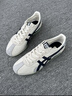 Onitsuka Tiger鬼塚虎男鞋 慢跑鞋透气轻便男女款运动休闲鞋RUNSPARK 白色/藏青色(1183B480-107) 43.5 实拍图