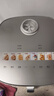 美的（Midea）新风炎烤空气炸锅家用可视窗口0氟涂层6.5L大容量多功能免翻面空气炸锅蒸烤一体 KZC6521 实拍图