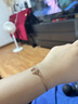 阿吉豆项链玫瑰金罗马圆环复古高级感礼物送女友玫瑰金项链 实拍图