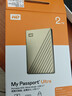 西部数据（WD）移动硬盘2TB type-c Ultra系列 2.5英寸 金 机械硬盘 笔记本电脑外接加密兼容Mac 大容量家庭存储 实拍图