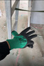 星工 浸胶劳保手套 耐磨防滑挂胶工业工地防护手套 12付XGS-J10 实拍图