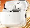 品胜 适用于AirPods Pro3保护套AirPods Pro三代保护套苹果蓝牙耳机保护套防摔减震防尘软壳 透明 实拍图