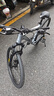 喜德盛（xds）山地自行车26款旭日310铝合金车架21速通勤成人单车 石岩灰17 实拍图