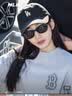 MLB帽子男女棒球帽鸭舌帽休闲软顶遮阳3ACP7701N-07CGS 实拍图