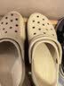 卡骆驰（CROCS）新款厚底云朵洞洞鞋送女友礼物206750 骨白色   39-40 实拍图