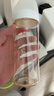 贝亲（Pigeon）自然离乳 PPSU重力球吸管双把手奶瓶 330mL 12月+ AA253 实拍图